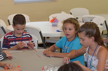 Children Making Craft