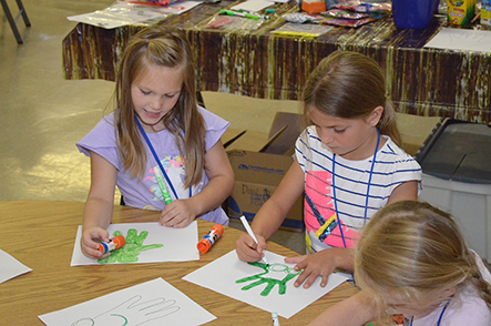 Children Making Craft