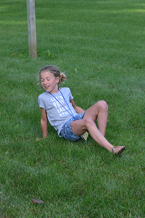 Child Walking Backwards on All Fours