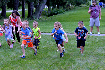 Children Running