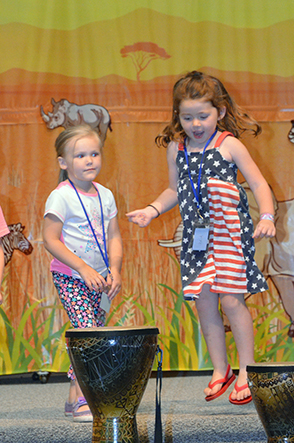 Children Singing & Dancing