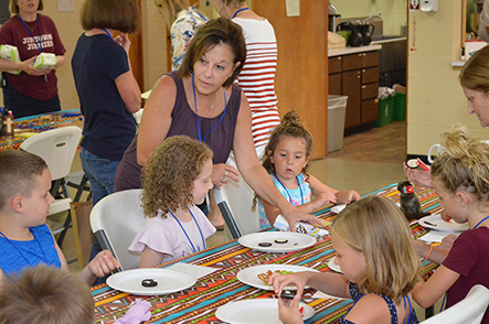 Children Eating Snack