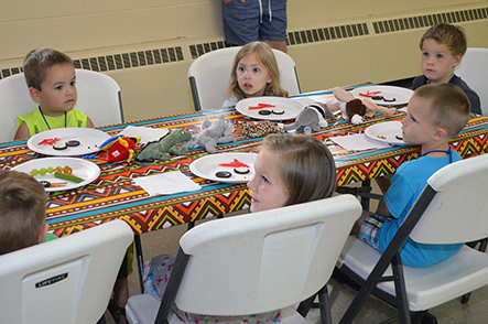 Children Eating Snack