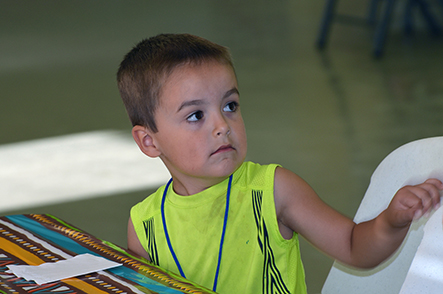 Child Waiting for Snack