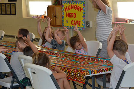 Children Snacking