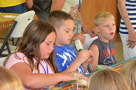 Children Eating Snack