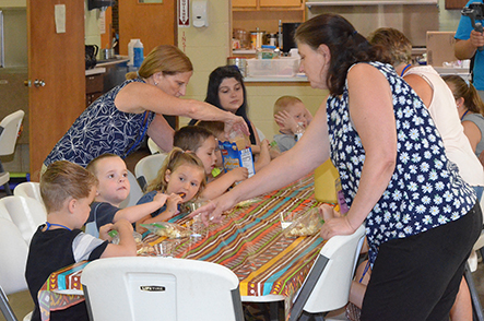 Children Eating Snack