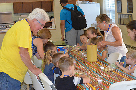 Children Eating Snack