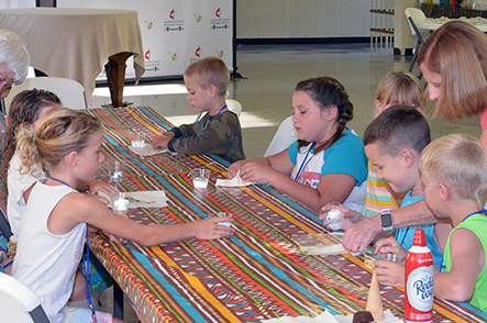 Children Snacking