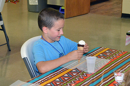 Child Snacking