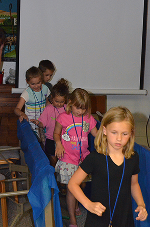 Children Crossing The Red Sea