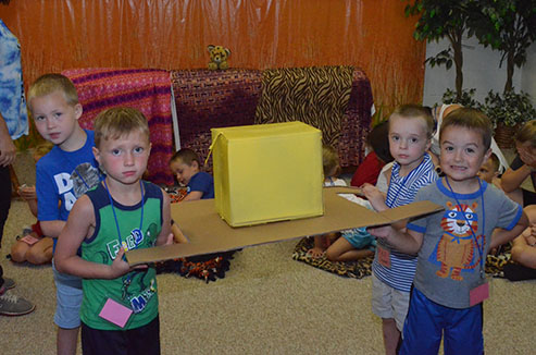 Children Carrying Arc of the Covenent