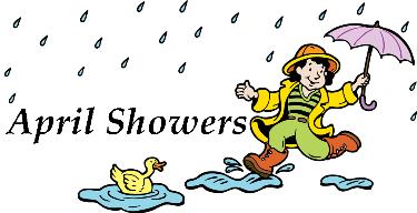 April Showers...